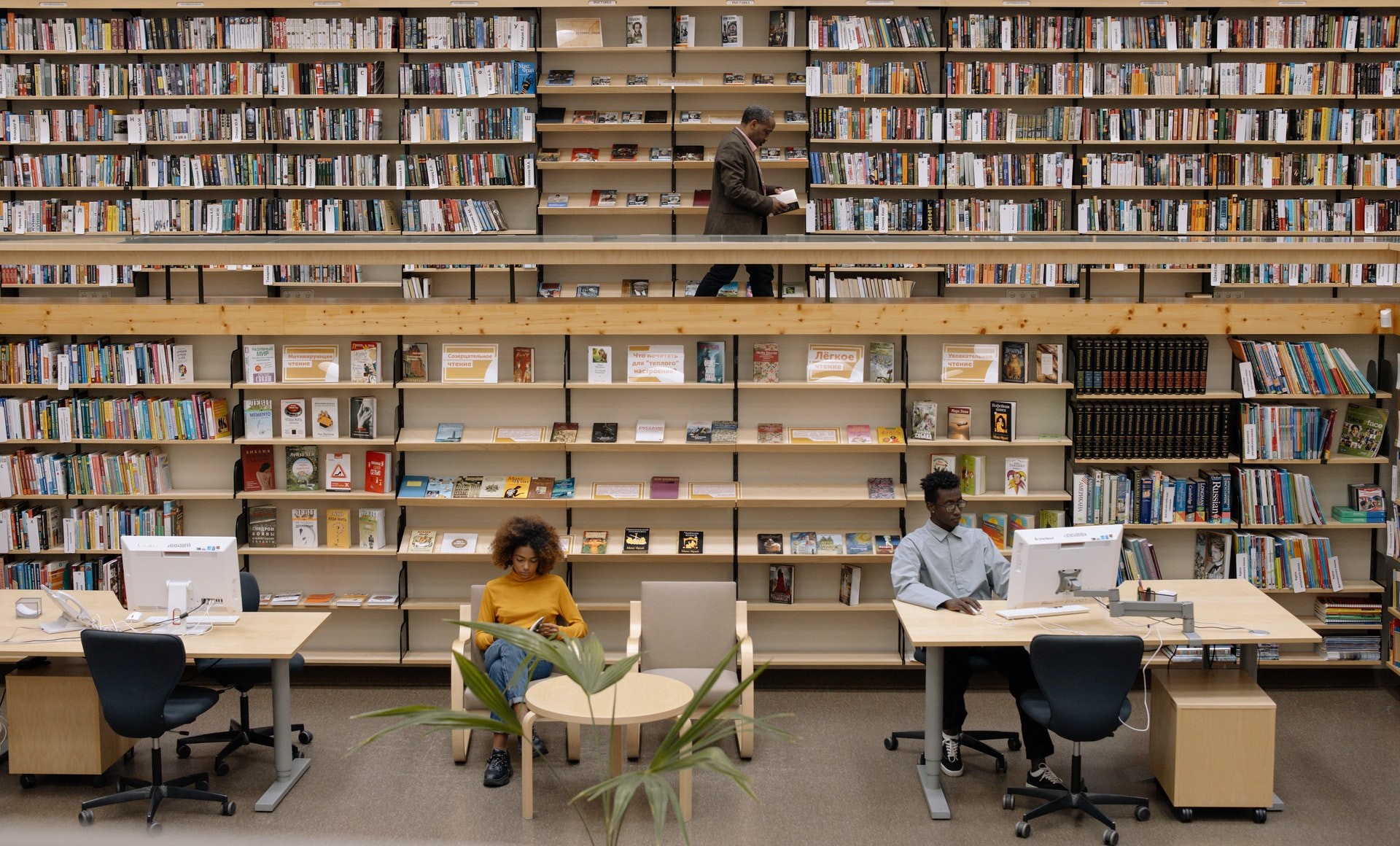 people-in-library