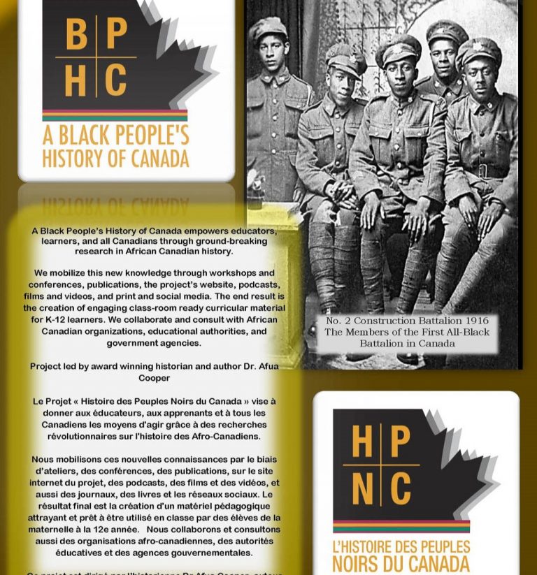 A Black People’s History Banner